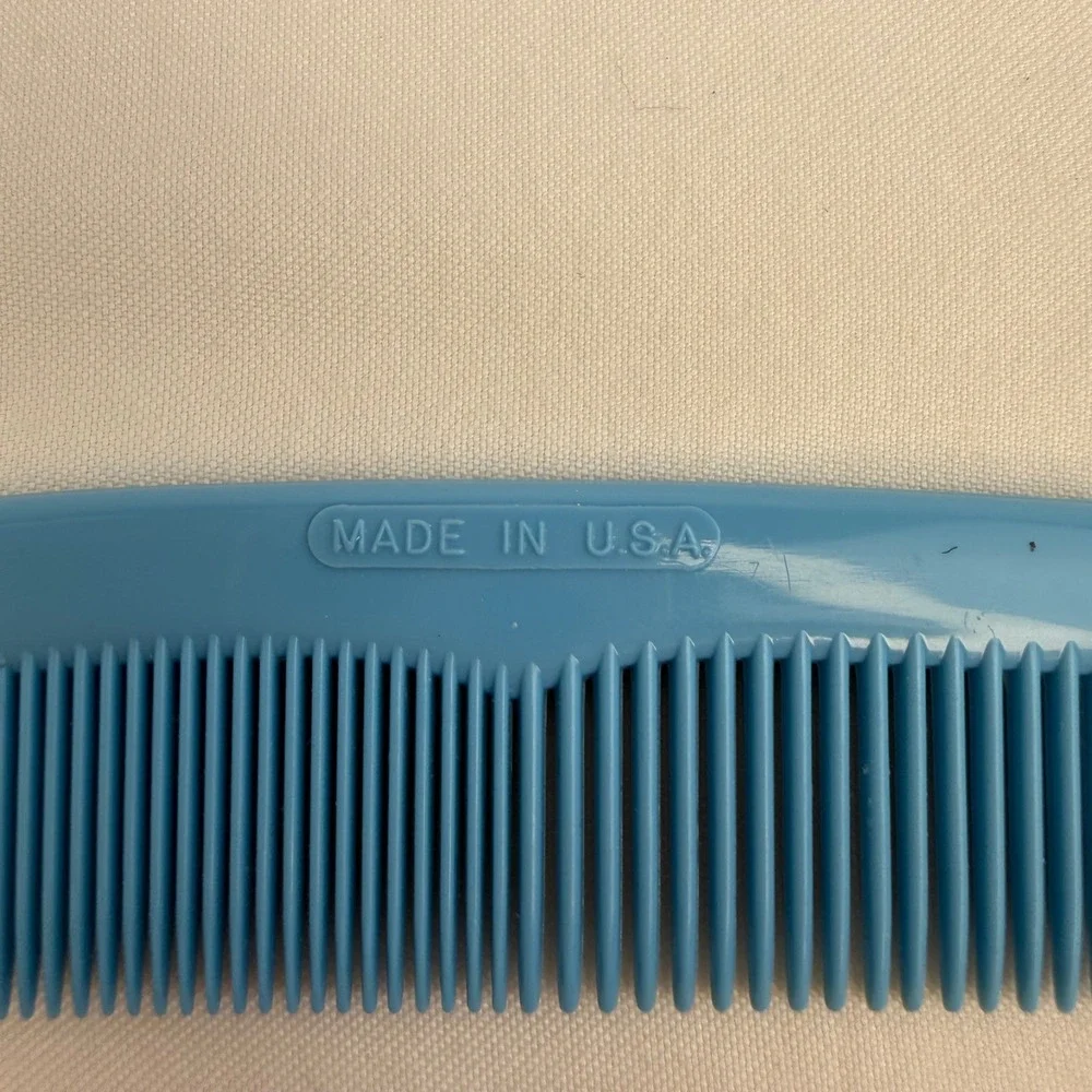Vintage Fuller Brush Co Hair Comb Made in USA Fine Tooth Pocket Styling Tool